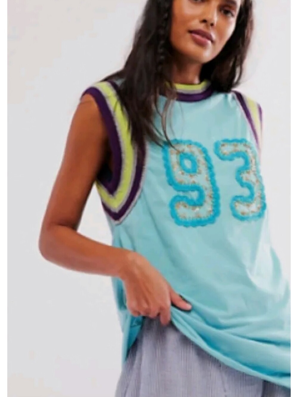 Free People Bali 90's Baby Tee